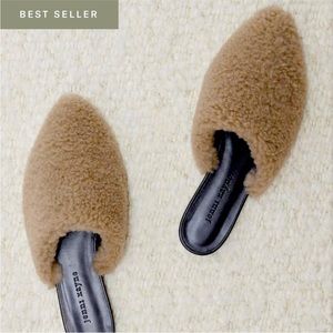 🚨SALE * Jenni Kayne Sherling Flat Slip on Mules